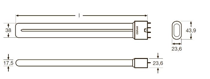 Kupit Lyuminescentnaya Lampa Osram Dulux L 18w 840 4p 2g11 Art 147142957 V Minske