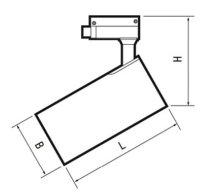 Kupit Svetodiodnyj Svetilnik Jazzway Ptr 0708 8w 4000k 24 Grad Chyornyj Ip40 Svetilnik V Minske